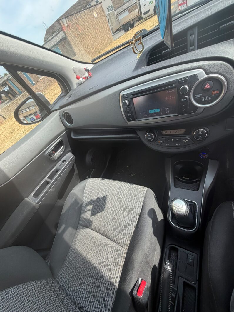 2014 TOYOTA YARIS 1.33 PETROL MANUAL
