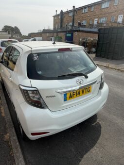 2014 TOYOTA YARIS 1.33 PETROL MANUAL